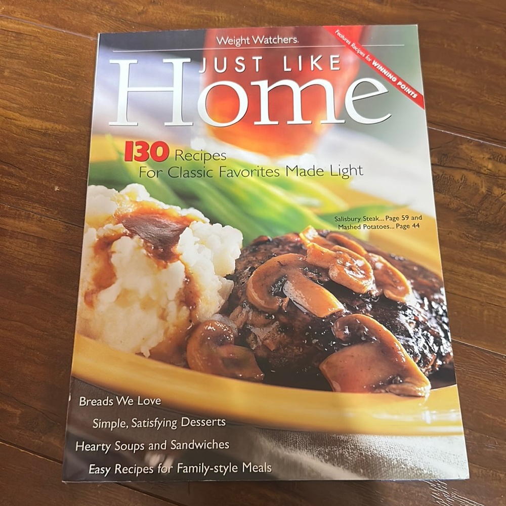 Just Like Home (Weight Watchers Magazine) Cookbook